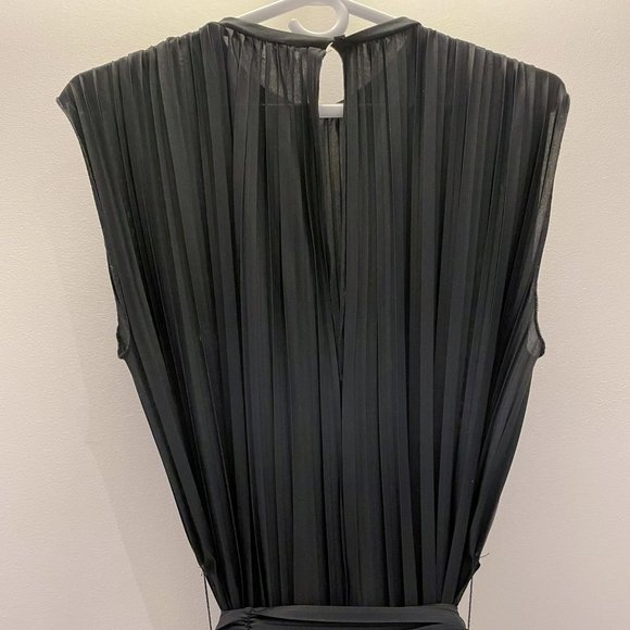 Zara accordion pleat sleeveless jumpsuit LIKE NEW (NEVER WORN) - Picture 5 of 5